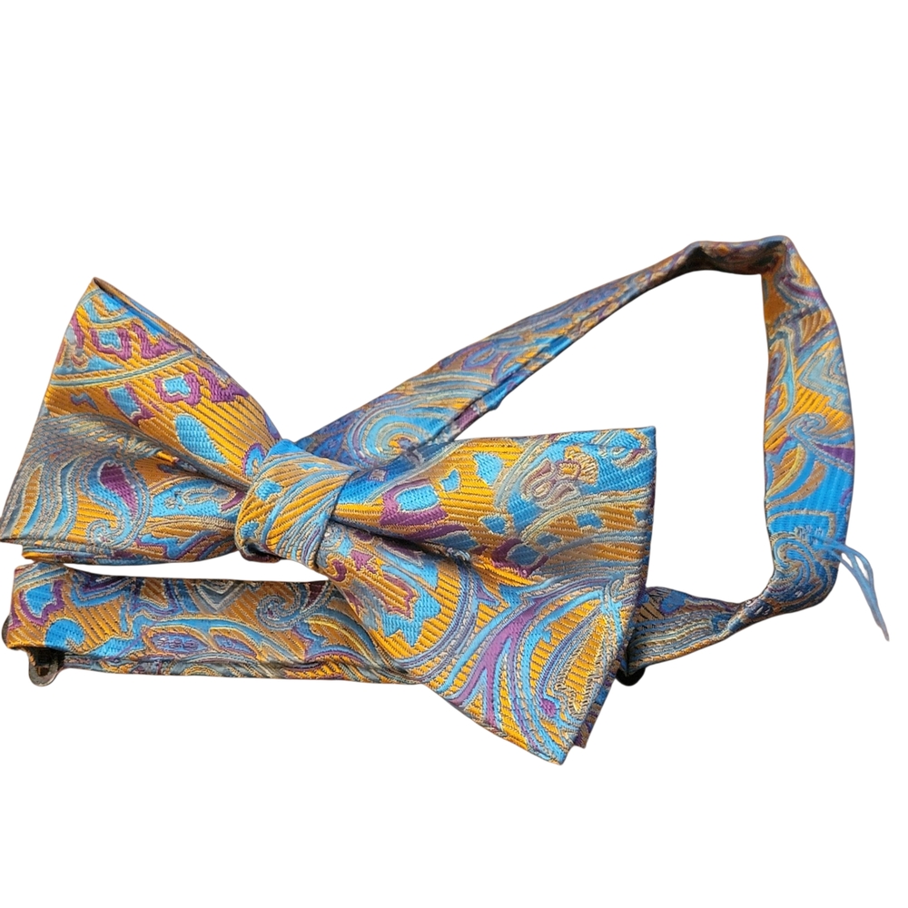 Paisley Multicolor Bow Tie
